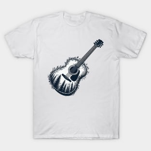 Nature guitar T-Shirt